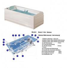 Cindy cu hidromasaj Basic + Aer